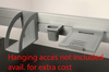 Four Person L Shape Modern Aluminum Organizer Divider Office Workstation Desk Set, #OT-SUL-SPS46
